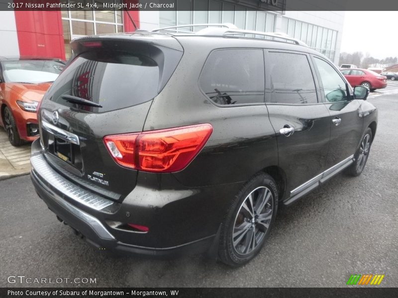 Midnight Jade / Charcoal 2017 Nissan Pathfinder SL 4x4