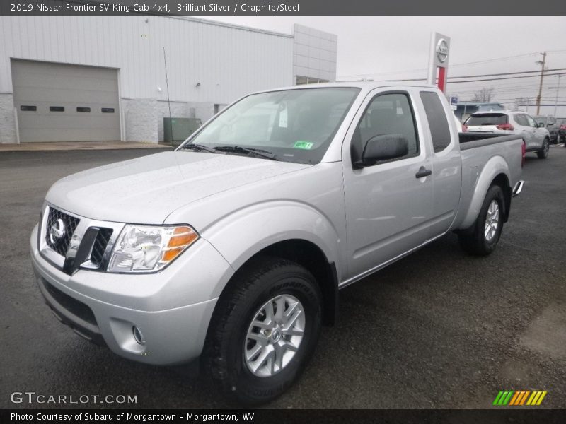 Brilliant Silver / Graphite/Steel 2019 Nissan Frontier SV King Cab 4x4