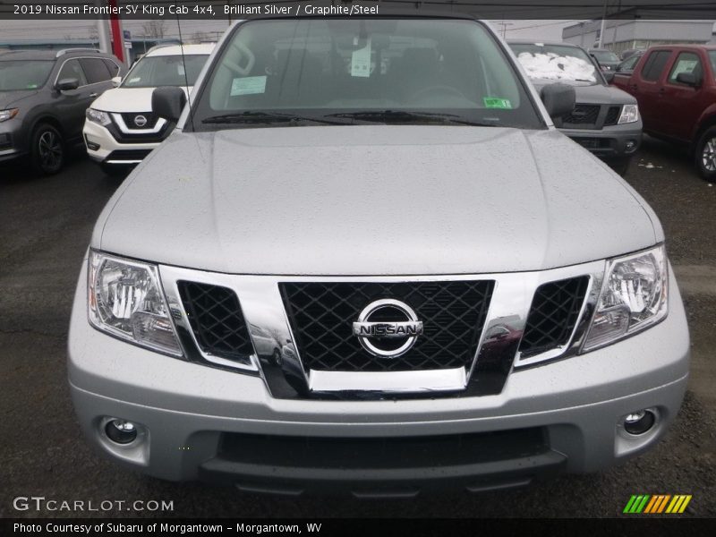 Brilliant Silver / Graphite/Steel 2019 Nissan Frontier SV King Cab 4x4