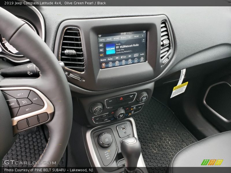 Olive Green Pearl / Black 2019 Jeep Compass Latitude 4x4