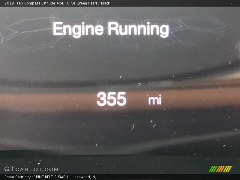 Olive Green Pearl / Black 2019 Jeep Compass Latitude 4x4