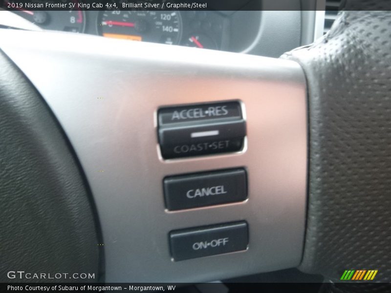 Brilliant Silver / Graphite/Steel 2019 Nissan Frontier SV King Cab 4x4