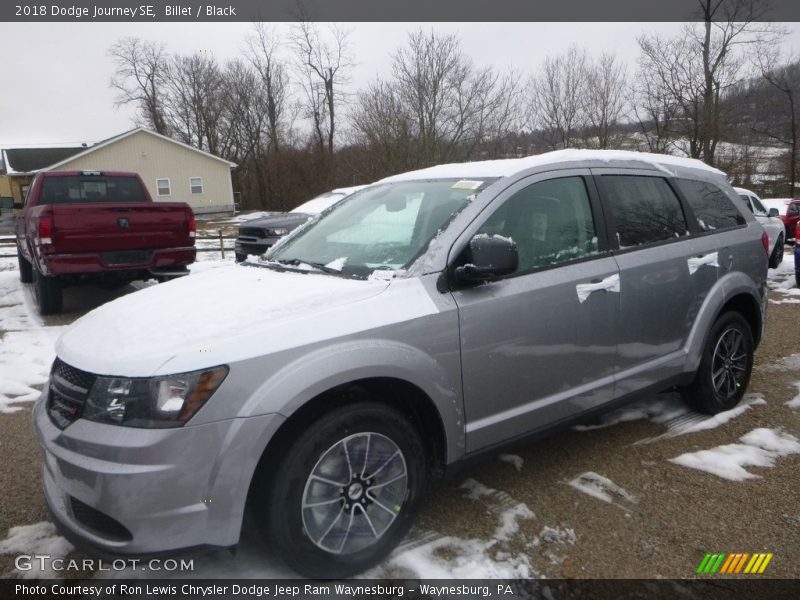 Billet / Black 2018 Dodge Journey SE