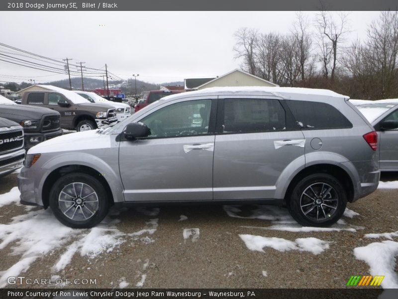 Billet / Black 2018 Dodge Journey SE