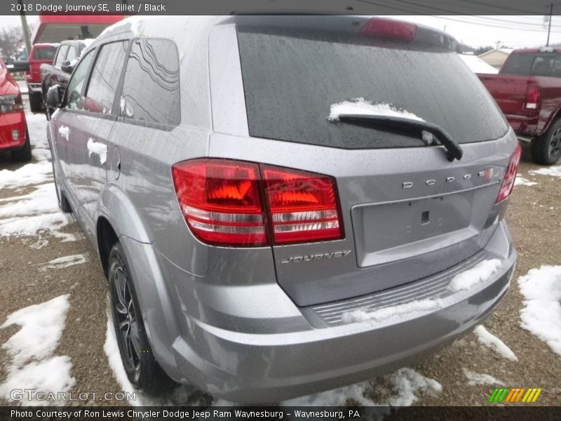 Billet / Black 2018 Dodge Journey SE