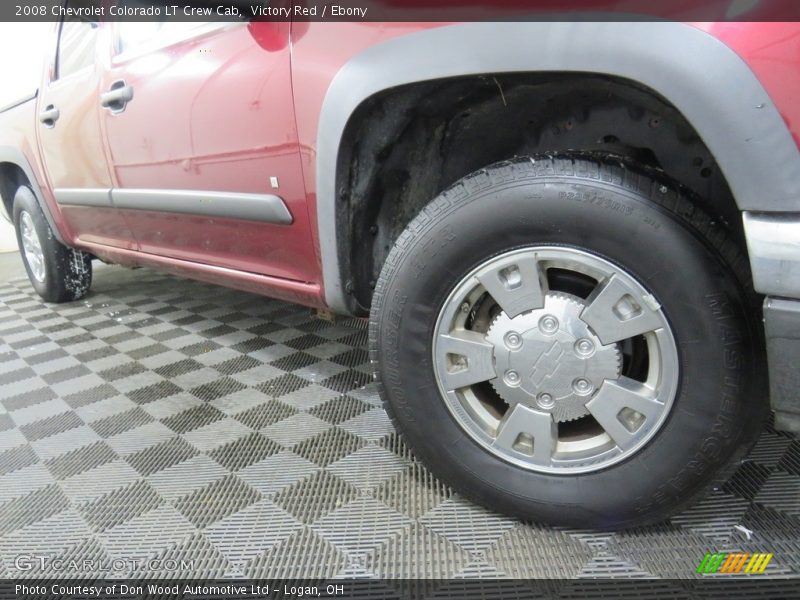 Victory Red / Ebony 2008 Chevrolet Colorado LT Crew Cab