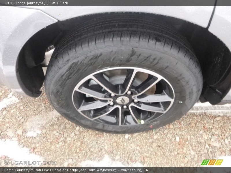 Billet / Black 2018 Dodge Journey SE