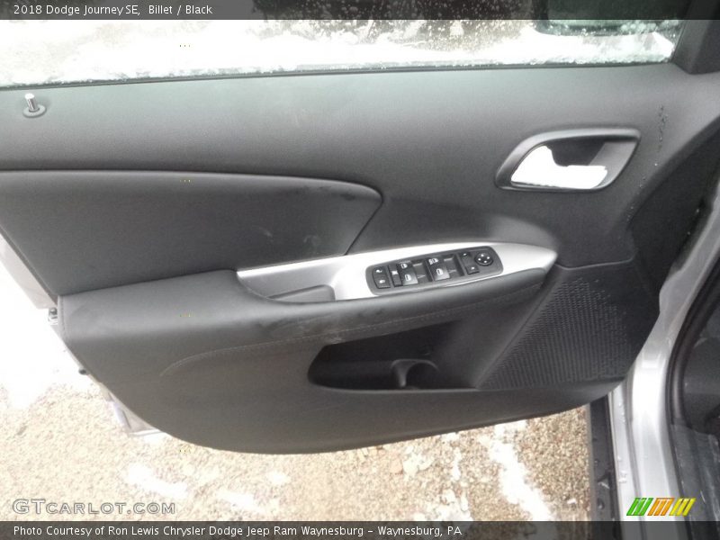 Billet / Black 2018 Dodge Journey SE