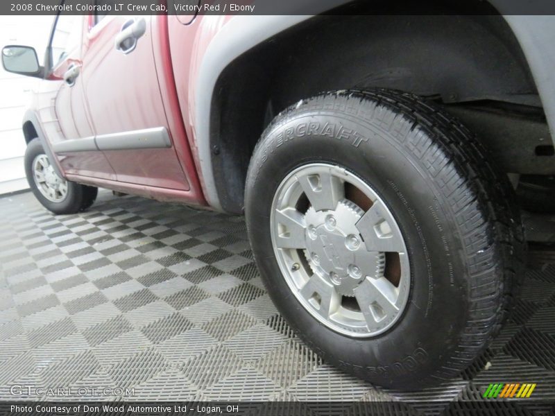 Victory Red / Ebony 2008 Chevrolet Colorado LT Crew Cab