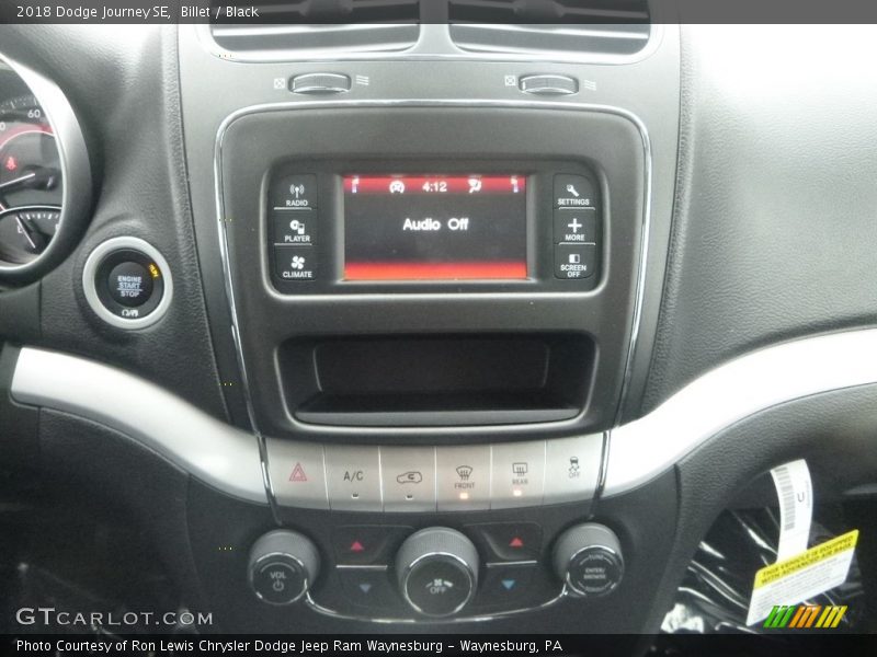 Billet / Black 2018 Dodge Journey SE
