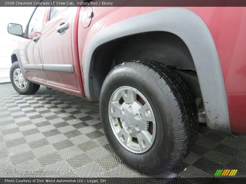 Victory Red / Ebony 2008 Chevrolet Colorado LT Crew Cab