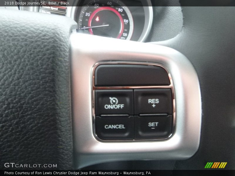 Billet / Black 2018 Dodge Journey SE