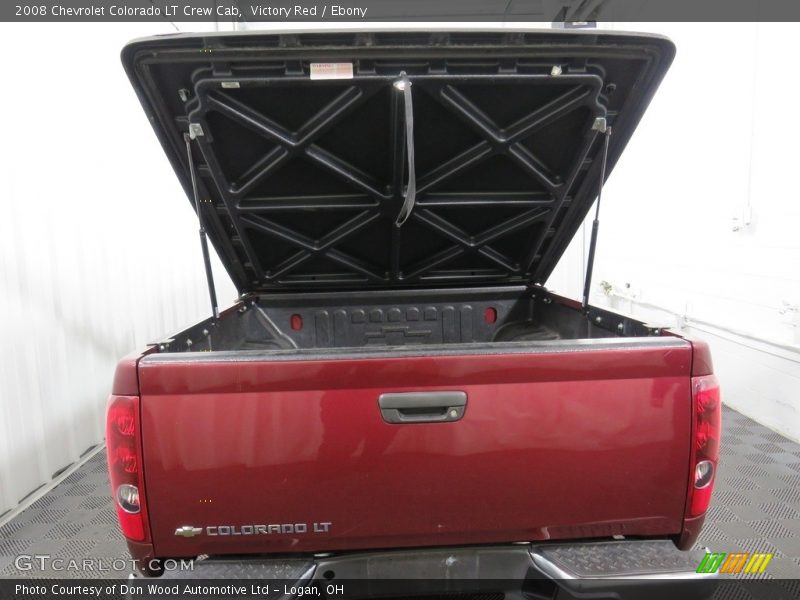 Victory Red / Ebony 2008 Chevrolet Colorado LT Crew Cab