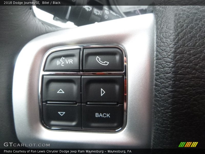 Billet / Black 2018 Dodge Journey SE