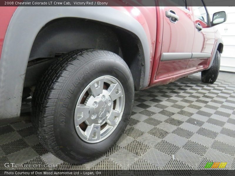 Victory Red / Ebony 2008 Chevrolet Colorado LT Crew Cab