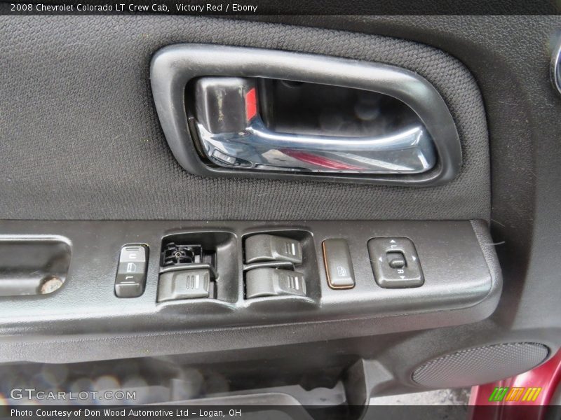 Victory Red / Ebony 2008 Chevrolet Colorado LT Crew Cab