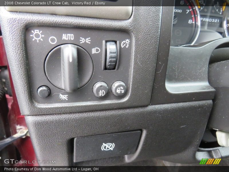 Victory Red / Ebony 2008 Chevrolet Colorado LT Crew Cab