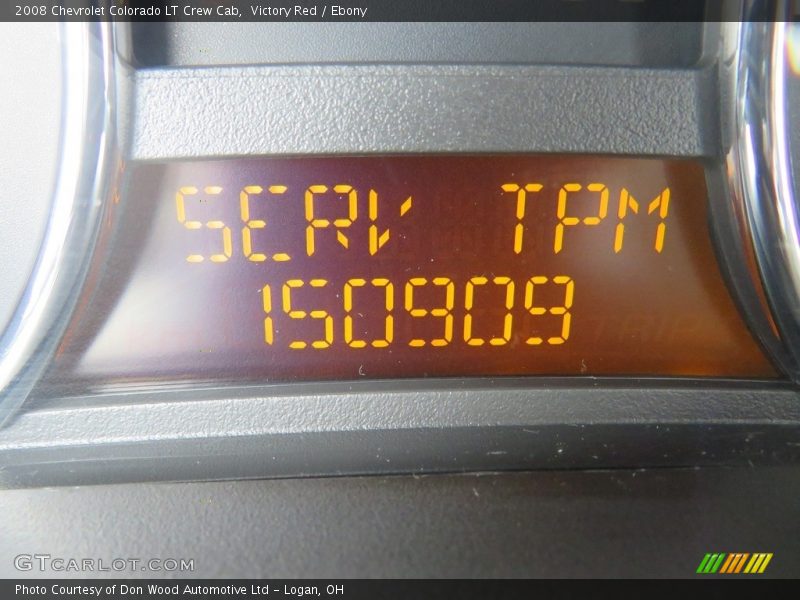 Victory Red / Ebony 2008 Chevrolet Colorado LT Crew Cab