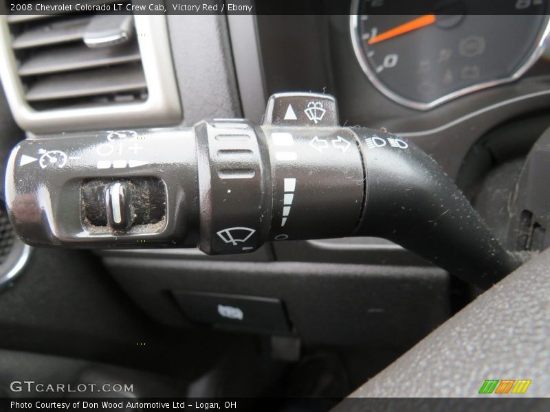 Victory Red / Ebony 2008 Chevrolet Colorado LT Crew Cab