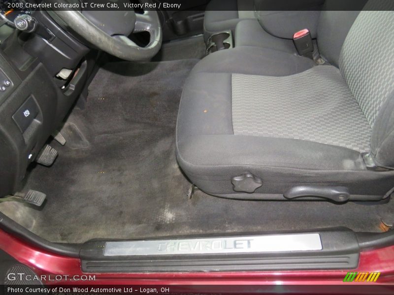 Victory Red / Ebony 2008 Chevrolet Colorado LT Crew Cab