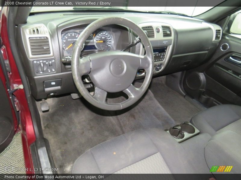 Victory Red / Ebony 2008 Chevrolet Colorado LT Crew Cab