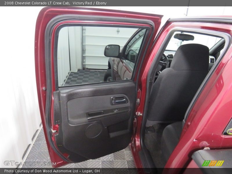 Victory Red / Ebony 2008 Chevrolet Colorado LT Crew Cab