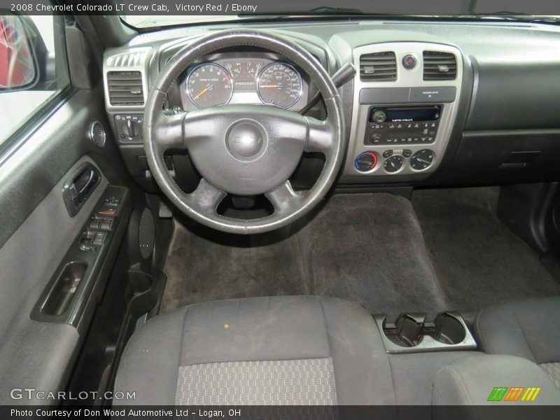 Victory Red / Ebony 2008 Chevrolet Colorado LT Crew Cab