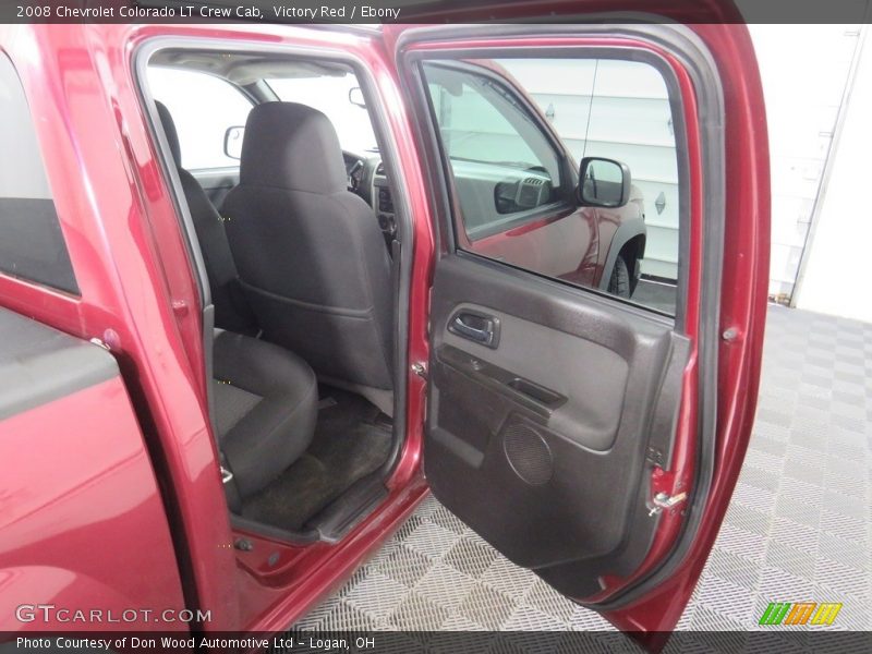Victory Red / Ebony 2008 Chevrolet Colorado LT Crew Cab