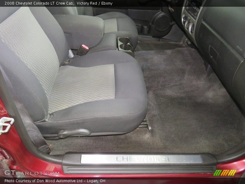 Victory Red / Ebony 2008 Chevrolet Colorado LT Crew Cab