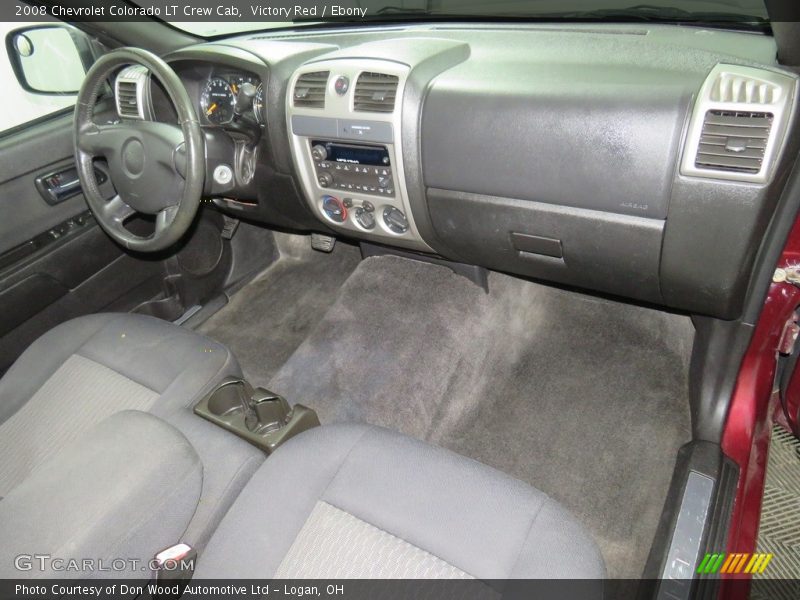 Victory Red / Ebony 2008 Chevrolet Colorado LT Crew Cab