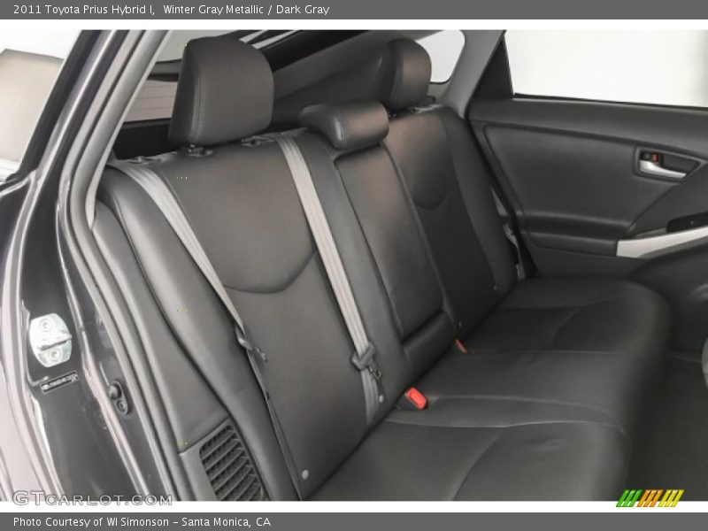 Winter Gray Metallic / Dark Gray 2011 Toyota Prius Hybrid I