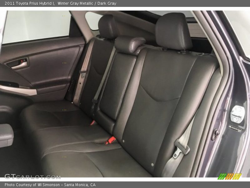 Winter Gray Metallic / Dark Gray 2011 Toyota Prius Hybrid I