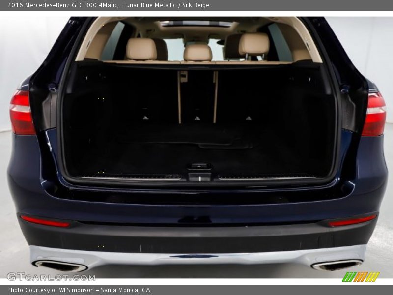 Lunar Blue Metallic / Silk Beige 2016 Mercedes-Benz GLC 300 4Matic