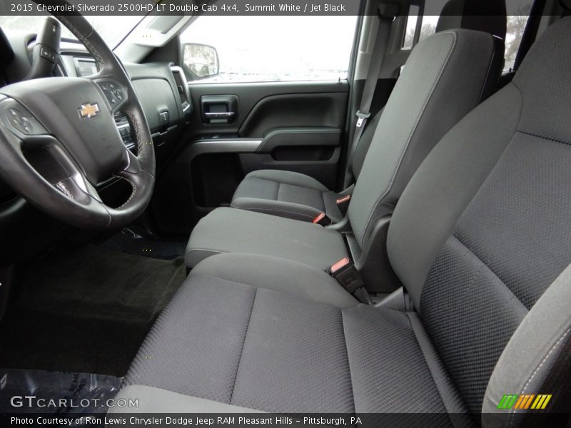 Summit White / Jet Black 2015 Chevrolet Silverado 2500HD LT Double Cab 4x4