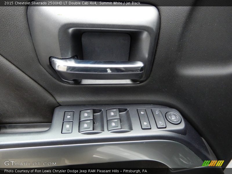 Summit White / Jet Black 2015 Chevrolet Silverado 2500HD LT Double Cab 4x4
