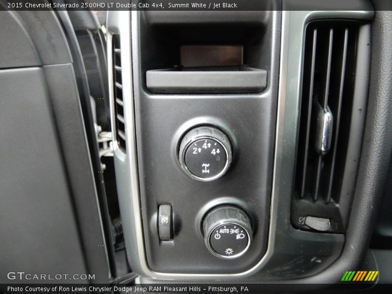 Summit White / Jet Black 2015 Chevrolet Silverado 2500HD LT Double Cab 4x4