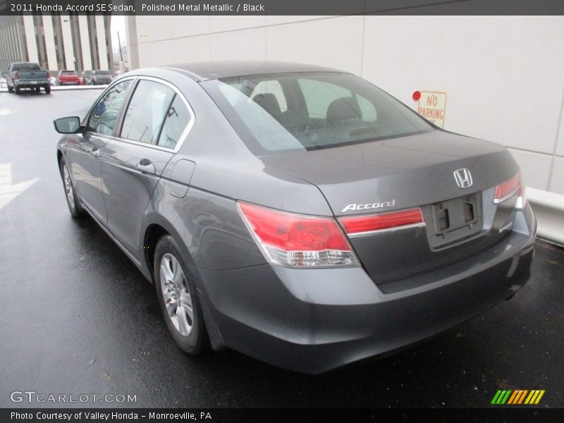 Polished Metal Metallic / Black 2011 Honda Accord SE Sedan