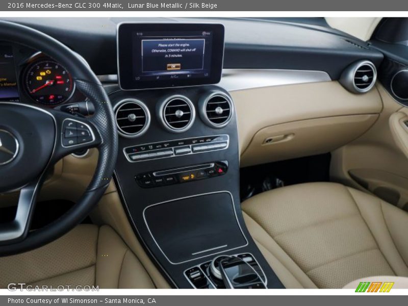 Lunar Blue Metallic / Silk Beige 2016 Mercedes-Benz GLC 300 4Matic