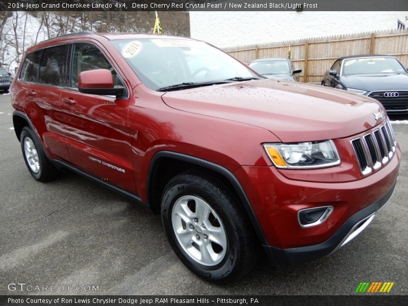 Deep Cherry Red Crystal Pearl / New Zealand Black/Light Frost 2014 Jeep Grand Cherokee Laredo 4x4