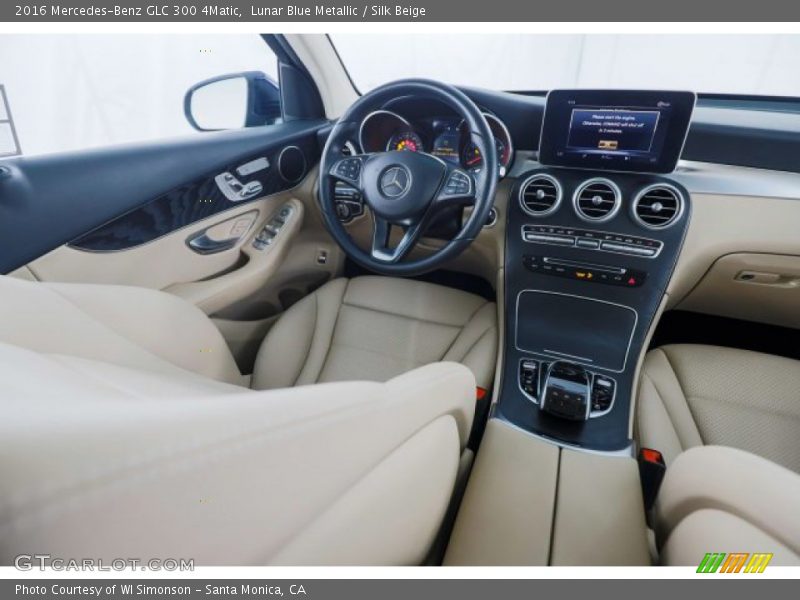 Lunar Blue Metallic / Silk Beige 2016 Mercedes-Benz GLC 300 4Matic