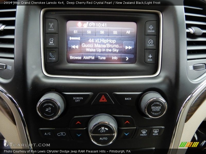 Deep Cherry Red Crystal Pearl / New Zealand Black/Light Frost 2014 Jeep Grand Cherokee Laredo 4x4