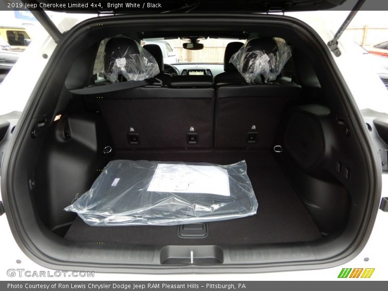 Bright White / Black 2019 Jeep Cherokee Limited 4x4