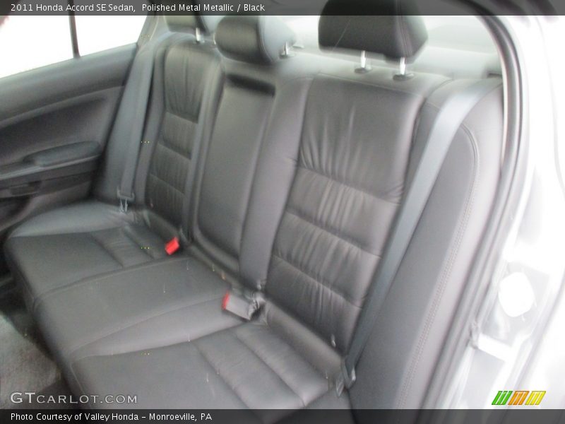 Polished Metal Metallic / Black 2011 Honda Accord SE Sedan