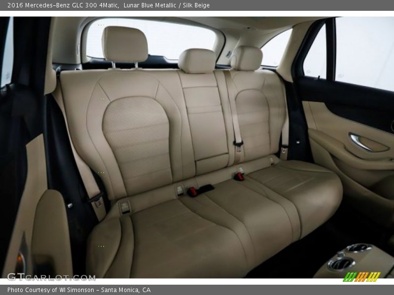 Lunar Blue Metallic / Silk Beige 2016 Mercedes-Benz GLC 300 4Matic