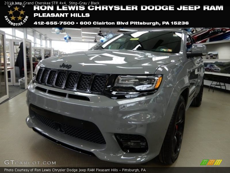 Sting-Gray / Black 2019 Jeep Grand Cherokee STR 4x4