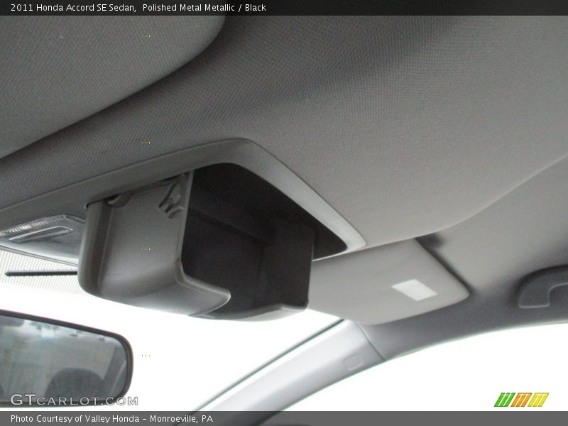 Polished Metal Metallic / Black 2011 Honda Accord SE Sedan