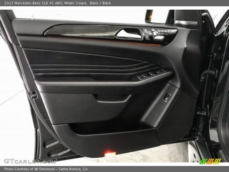 Black / Black 2017 Mercedes-Benz GLE 43 AMG 4Matic Coupe