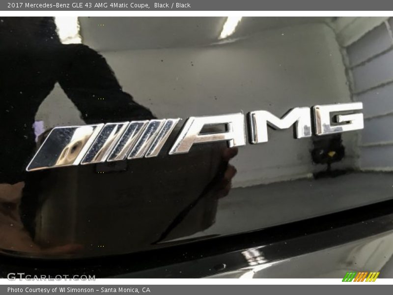 Black / Black 2017 Mercedes-Benz GLE 43 AMG 4Matic Coupe