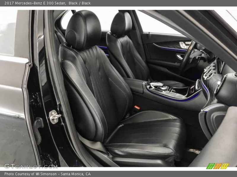 Black / Black 2017 Mercedes-Benz E 300 Sedan