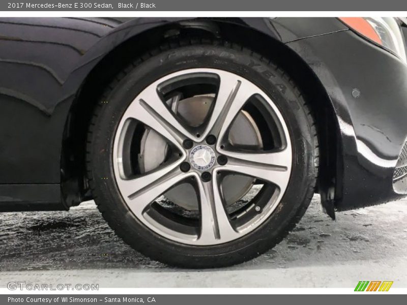 Black / Black 2017 Mercedes-Benz E 300 Sedan